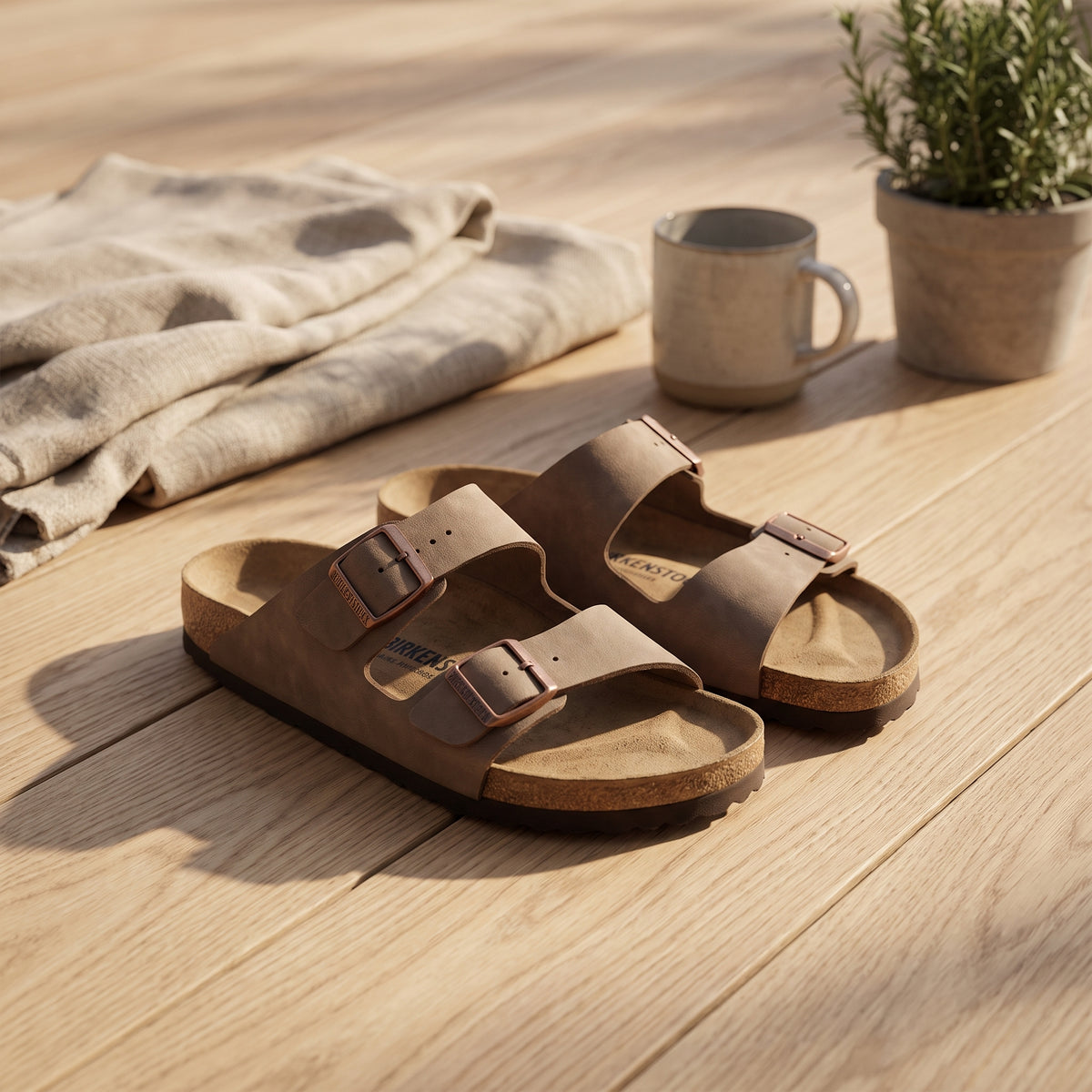 Birkenstock Arizona BF Nubuck Mocca (smal model)