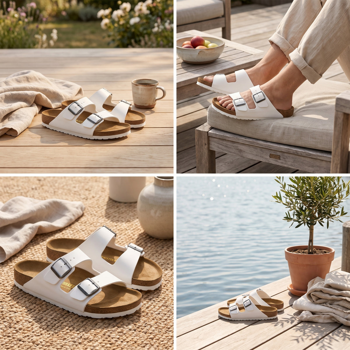 Birkenstock Arizona BF White (smal)