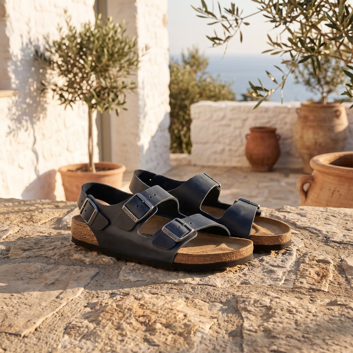 Birkenstock Milano Blue