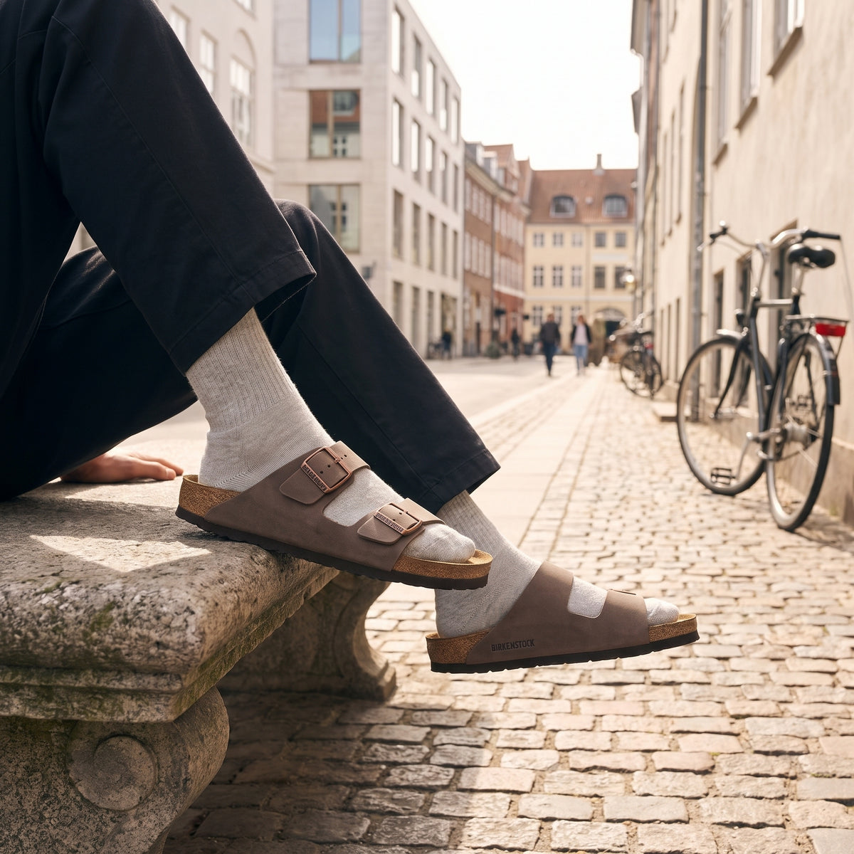 Birkenstock Arizona BF Nubuck Mocca (smal model)