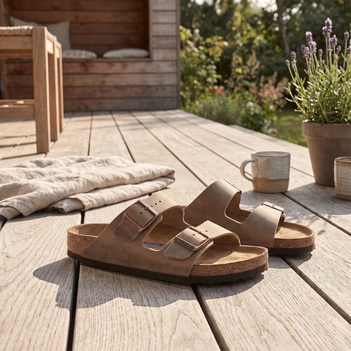 Birkenstock Arizona Soft Footbed Oiled Tabacco Brown