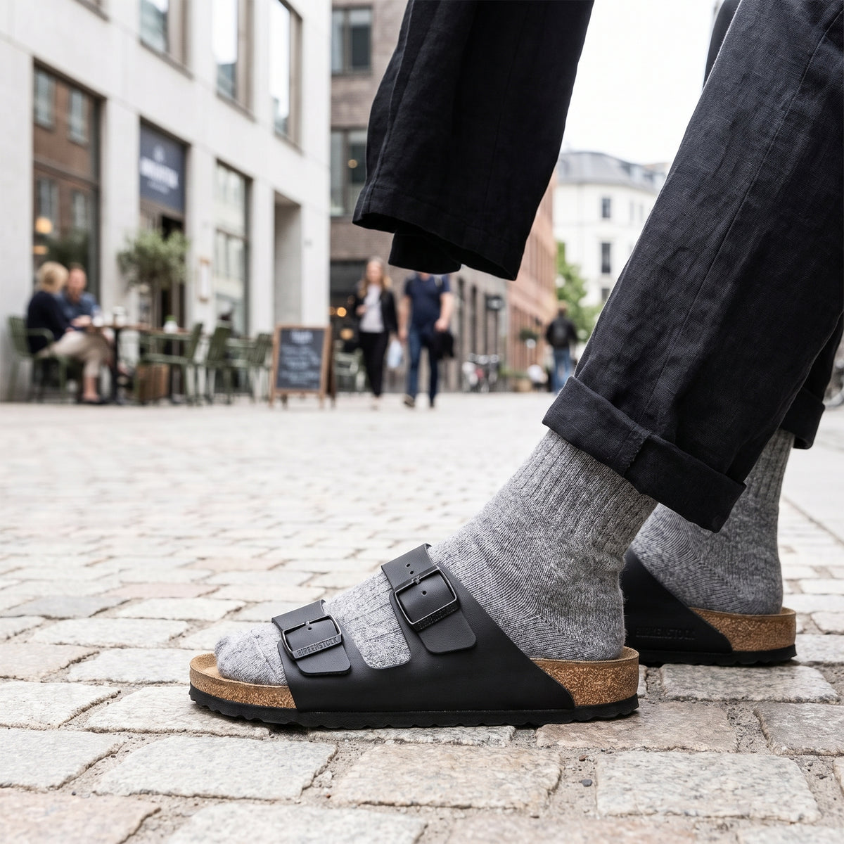 Birkenstock Arizona Blød Fodseng BF Black (smal model)
