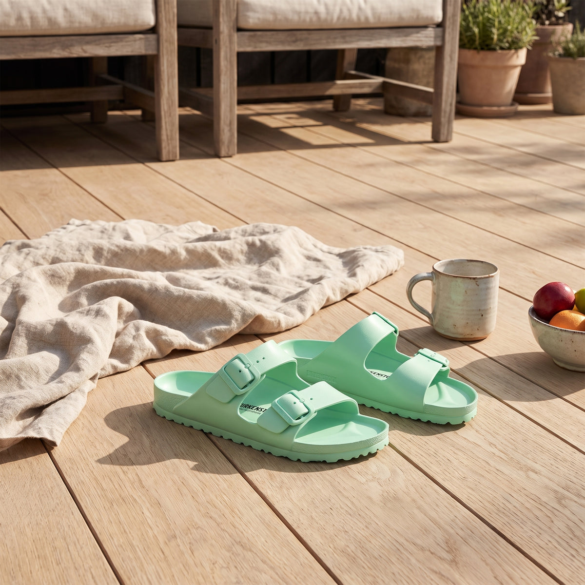 Birkenstock Arizona EVA Bold Jade (smal model)