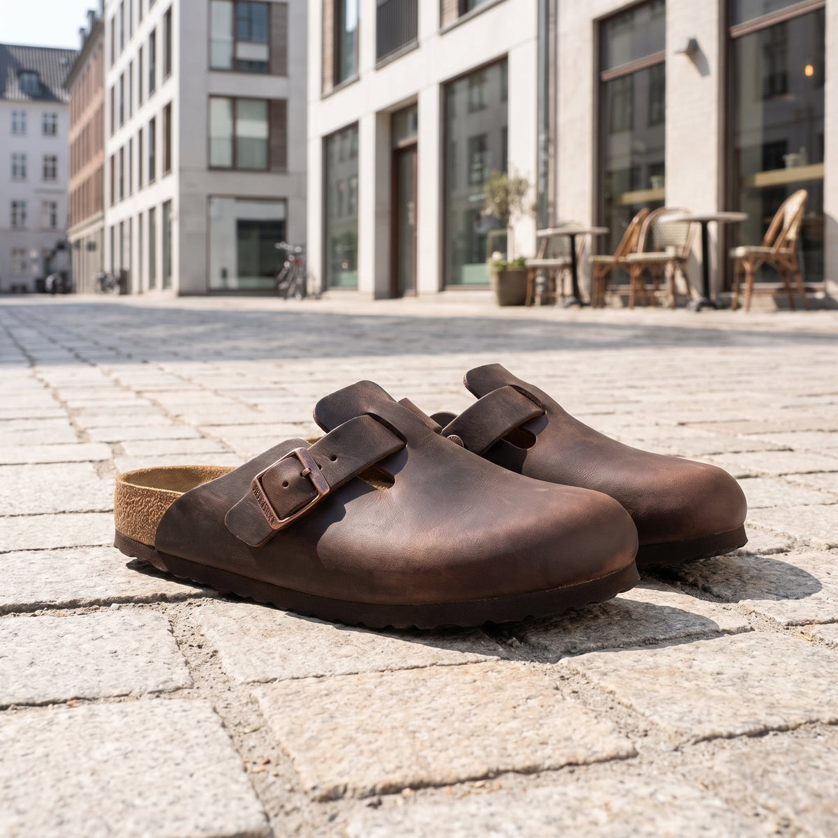 Birkenstock Boston SFB Oiled Habana