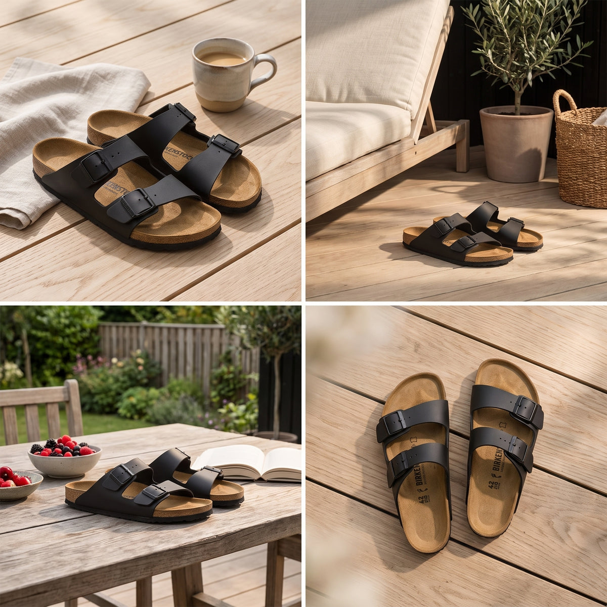 Birkenstock Arizona Birko-Flor Black
