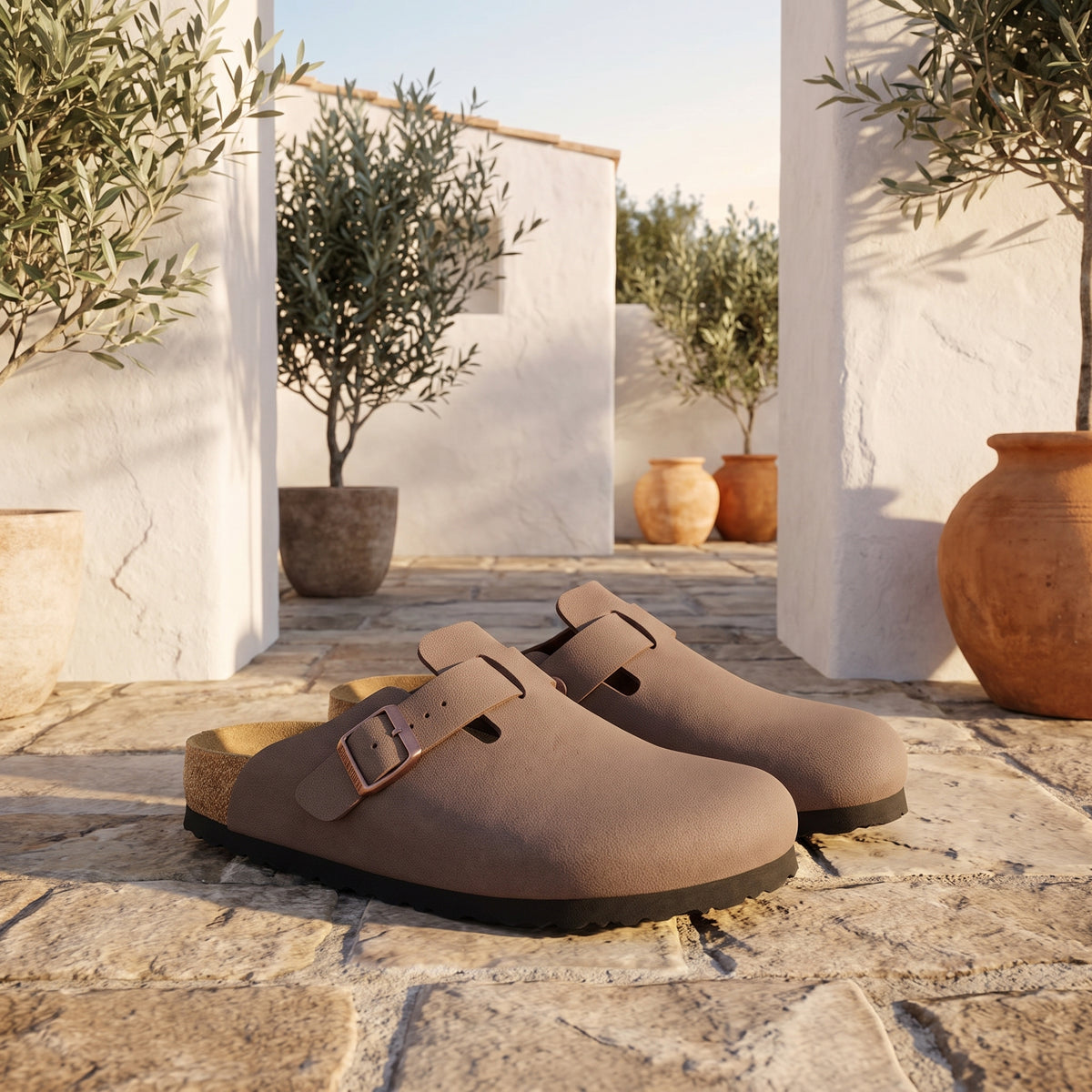 Birkenstock Boston BFBC Mocca (smal)