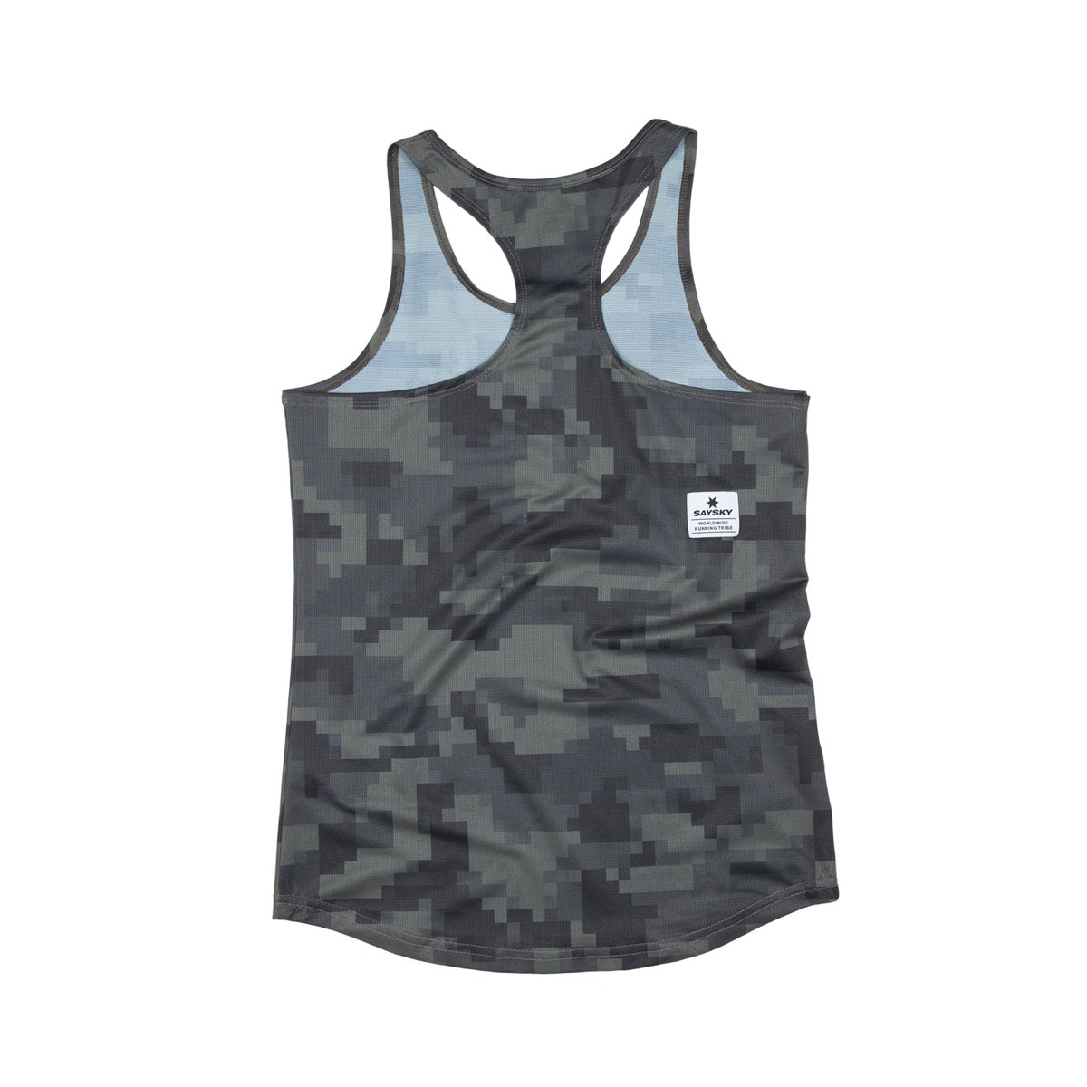 Saysky Green Pixel Camo Combat Singlet dame