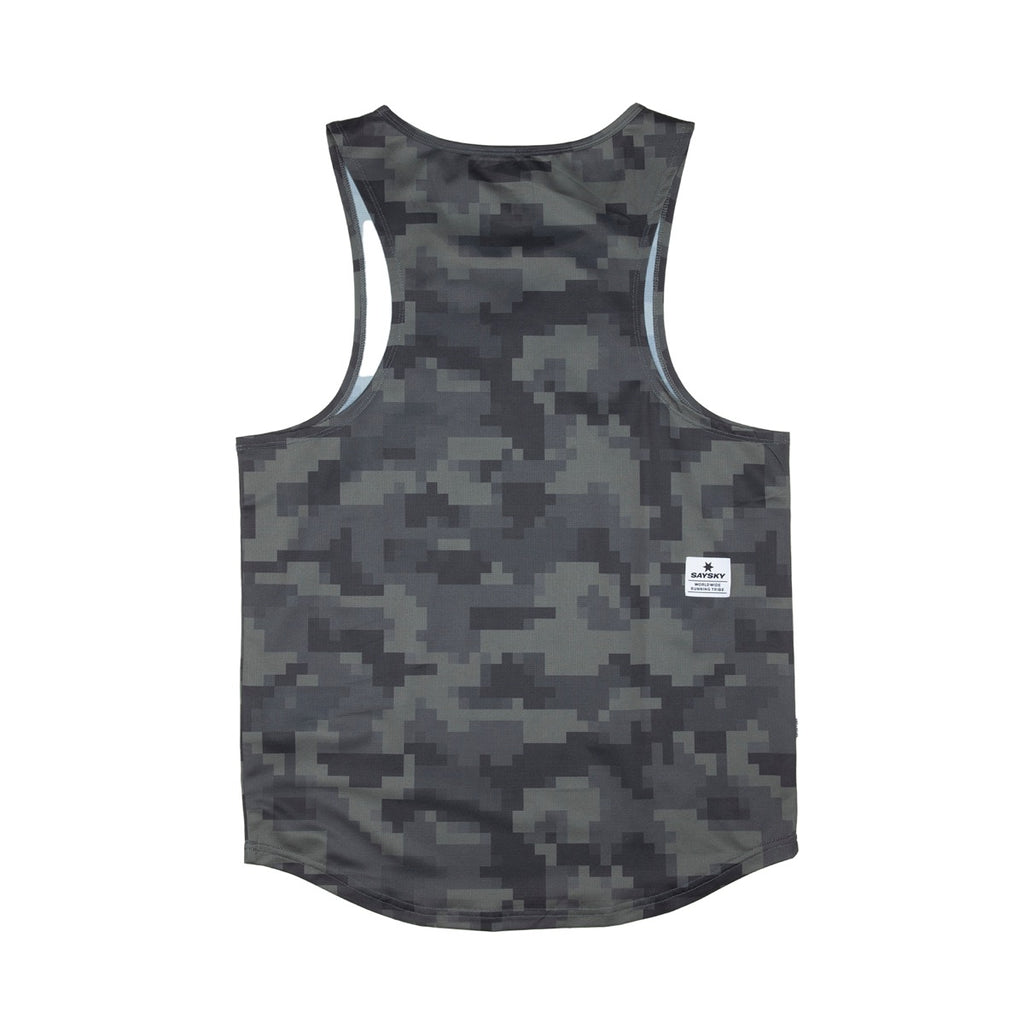 Saysky Green Pixel Camo Combat Singlet Unisex