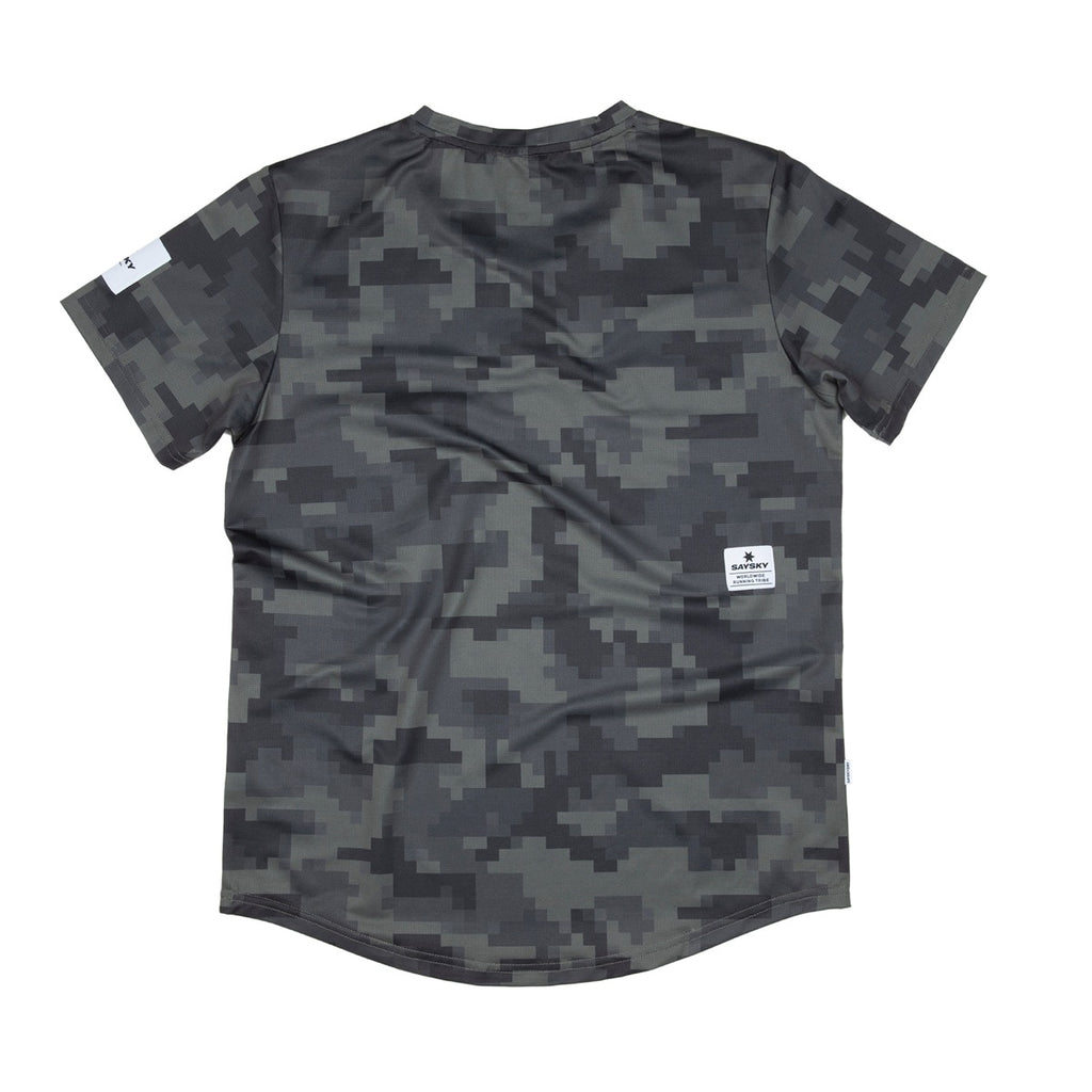 Saysky Green Pixel Camo Combat Tee Unisex