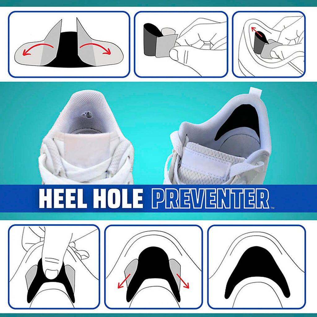 Heel Hole Preventer Black