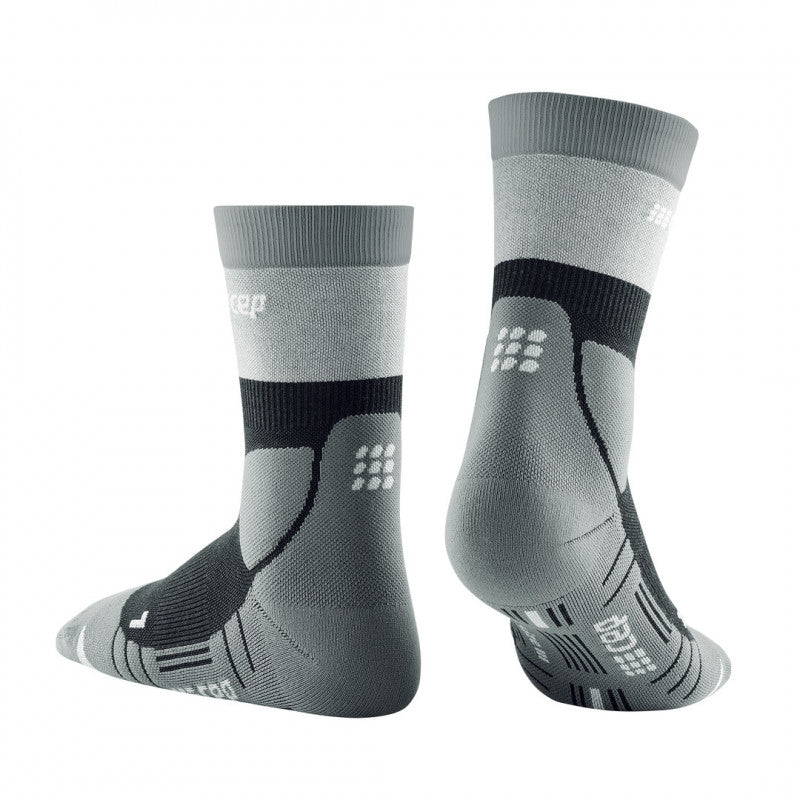 CEP Hiking Light Merino Mid Cut Socks grey women
