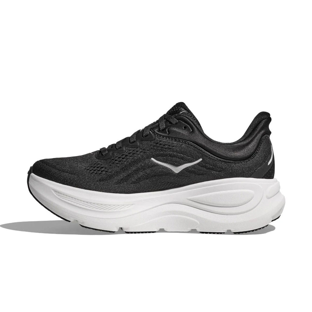 Hoka Bondi 9 (Wide) Dame løbesko i sort og hvid