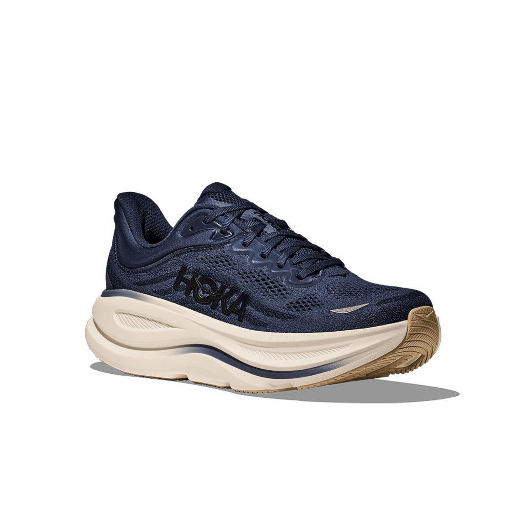 Hoka Bondi 9 herre løbesko i navy blå farve