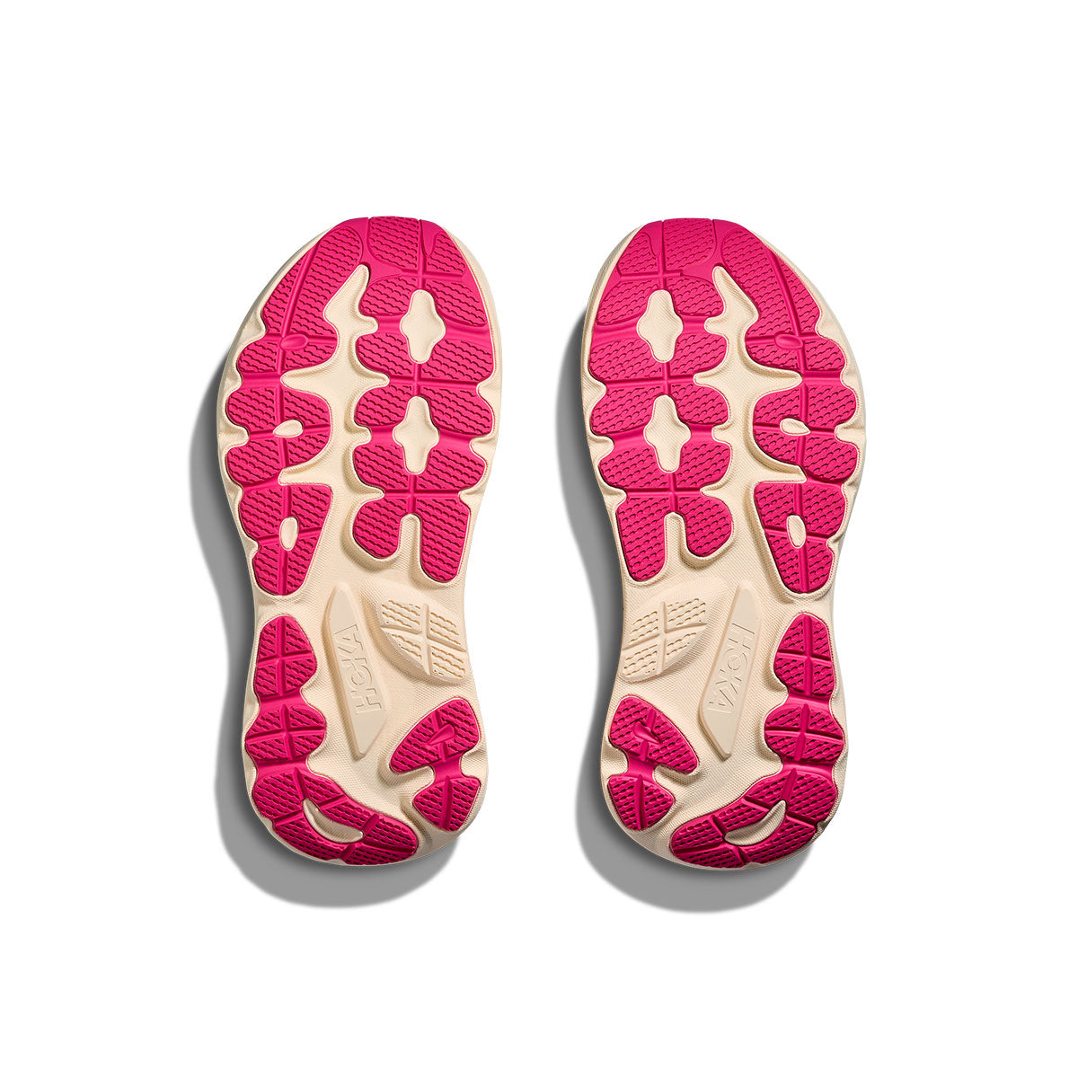 Hoka Gaviota 6 Dame løbesko såler med pink detaljer