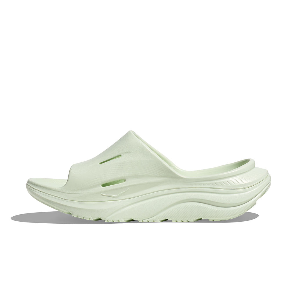 Hoka Ora Recovery Slide 3 unisex sandaler i lys grøn farve
