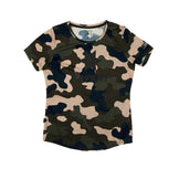 SaySky Camo Combat T-Shirt Dame
