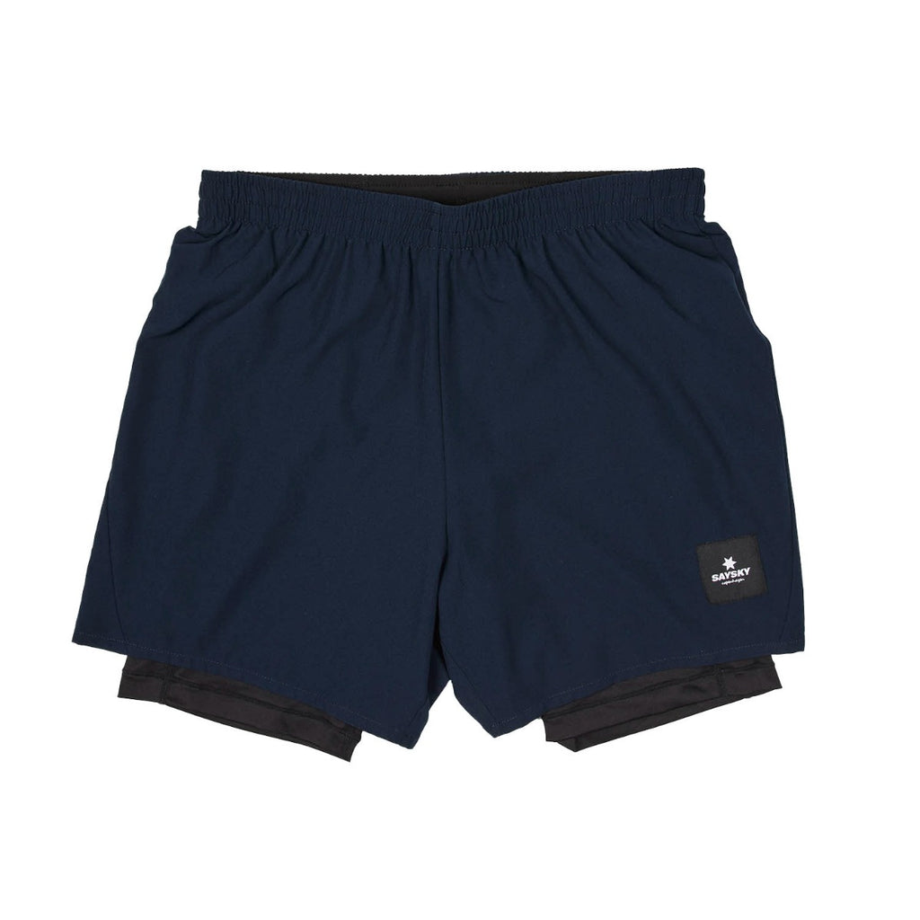 SaySky 2 In 1 Shorts 5" Herre