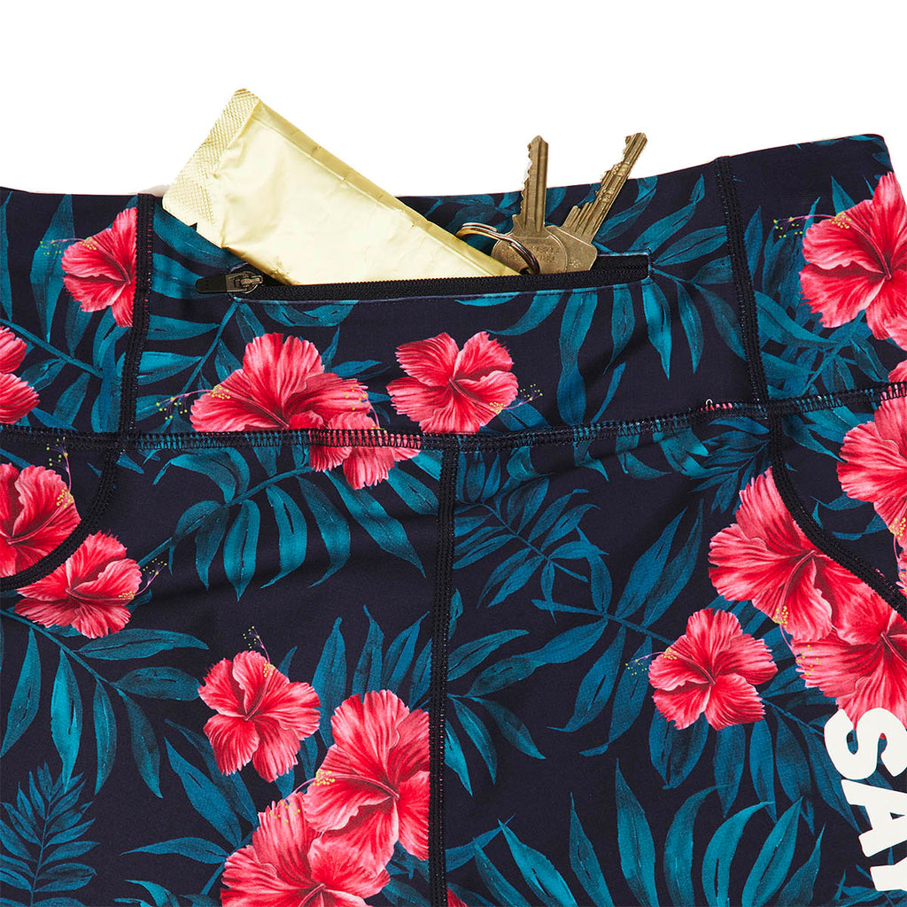 Saysky Flower Combat+ Short Tights 7" Dame