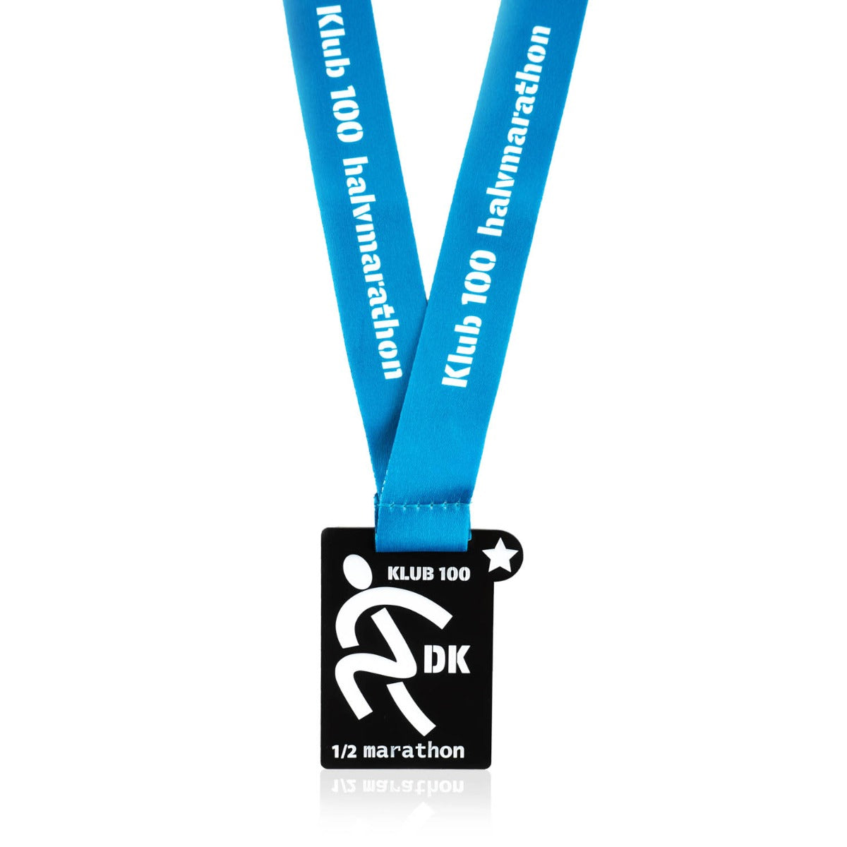 Klub 100 halvmarathon medalje