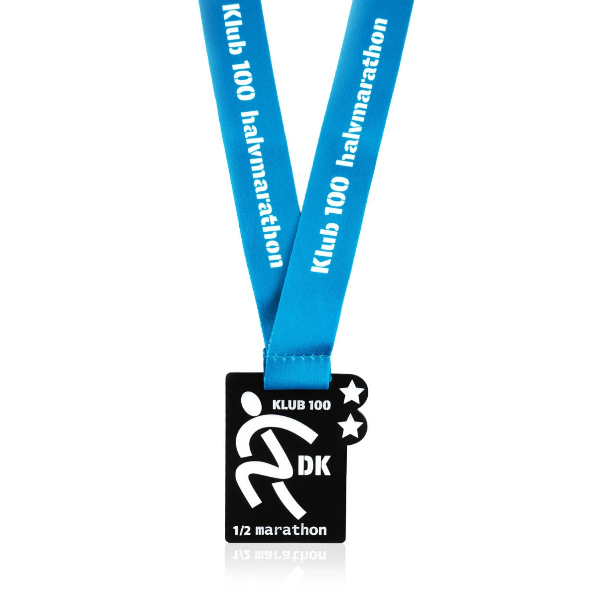 Klub 100 halvmarathon medalje