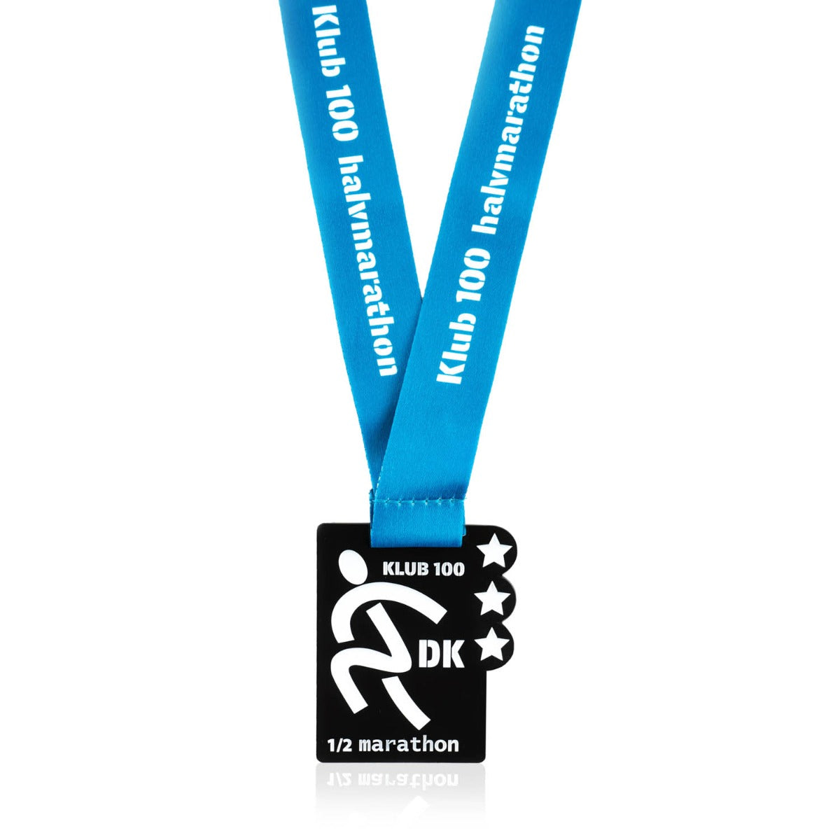 Klub 100 halvmarathon medalje