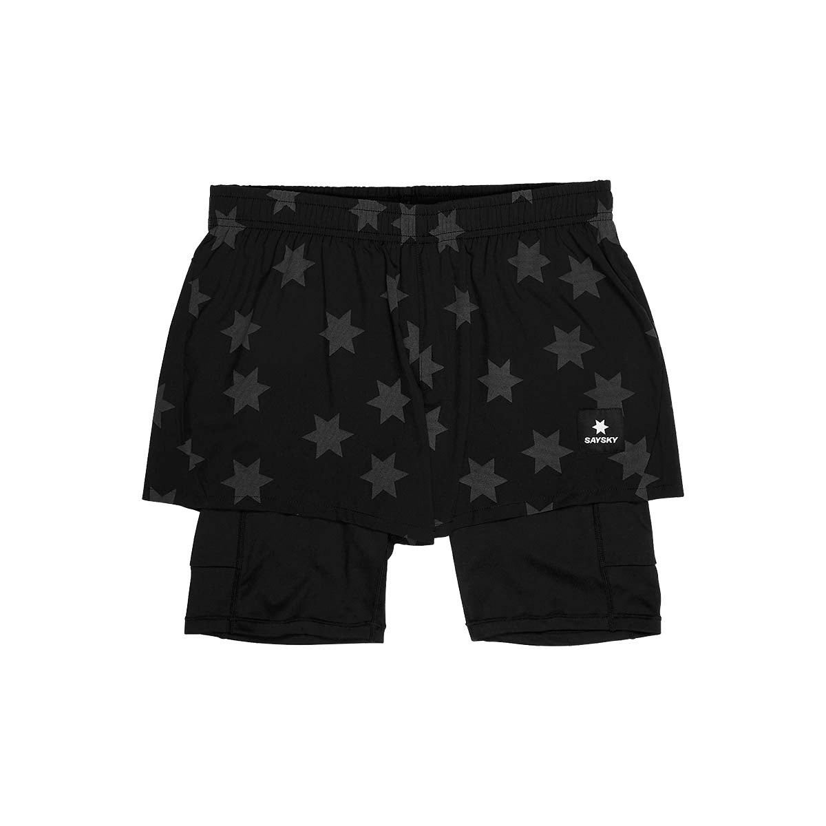 Saysky Star Reflective Pace 2 in 1 Shorts 3" Dame