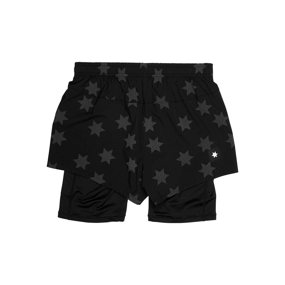 Saysky Star Reflective Pace 2 in 1 Shorts 3" Dame