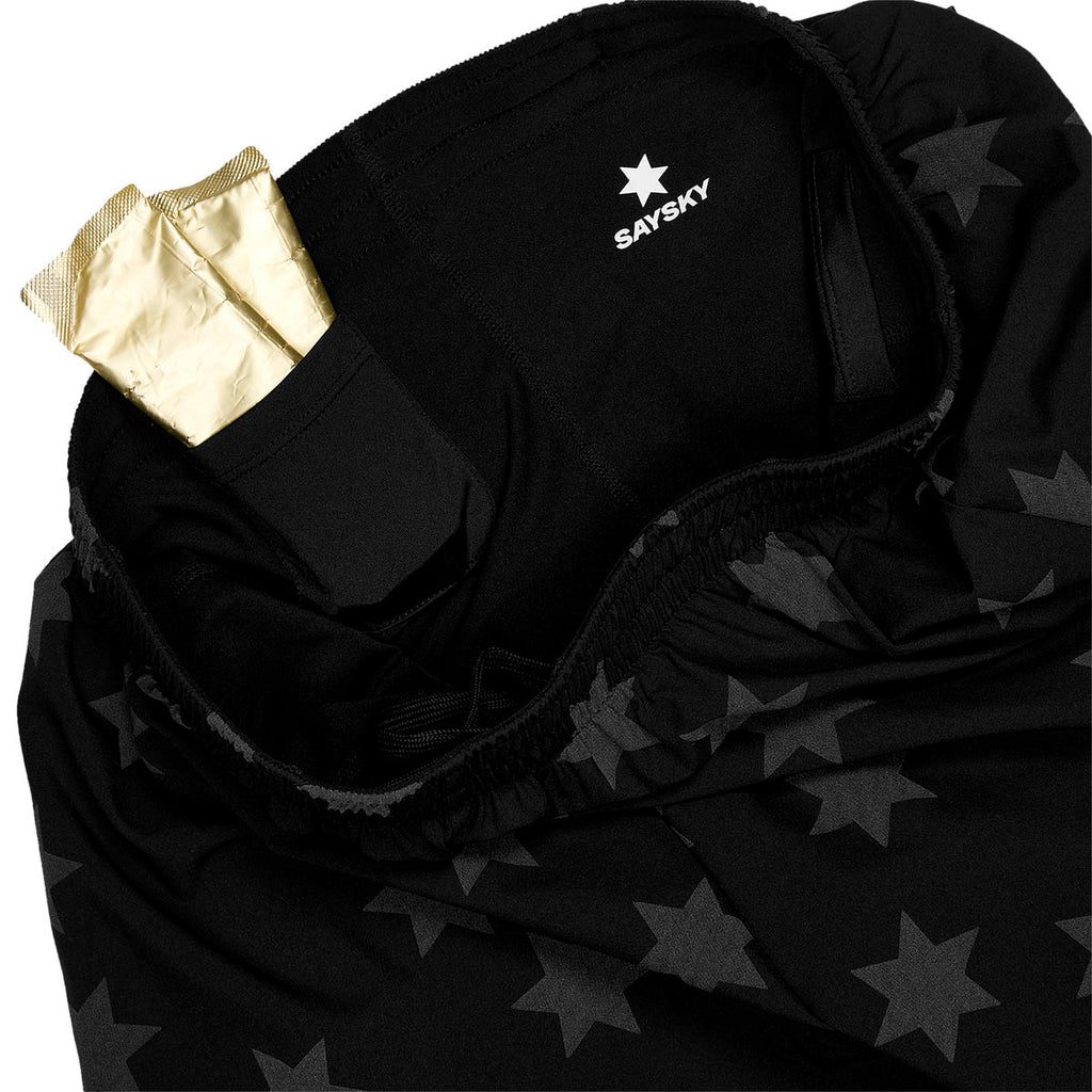 Saysky Star Reflective Pace 2 in 1 Shorts 3" Dame