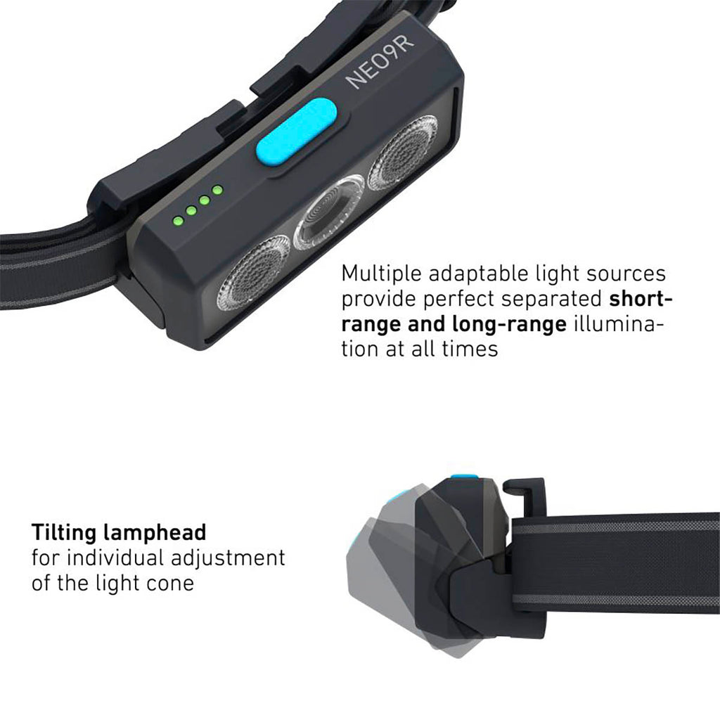 LEDLENSER NEO9R Sort