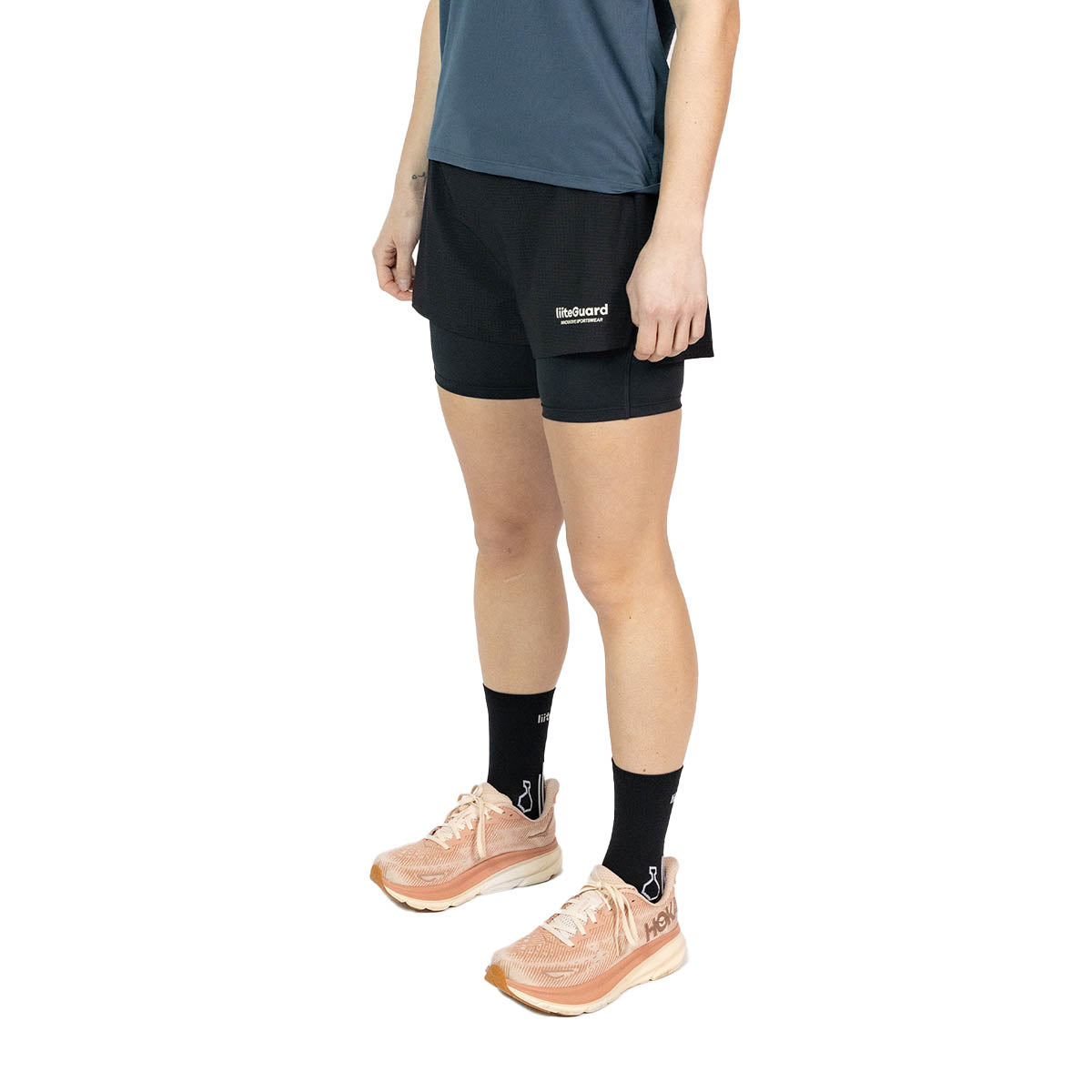 Liiteguard Glu-Tech Running 2IN1 Shorts Dame