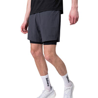 Liiteguard Glu-Tech 2IN1 shorts til mænd i sort og grå