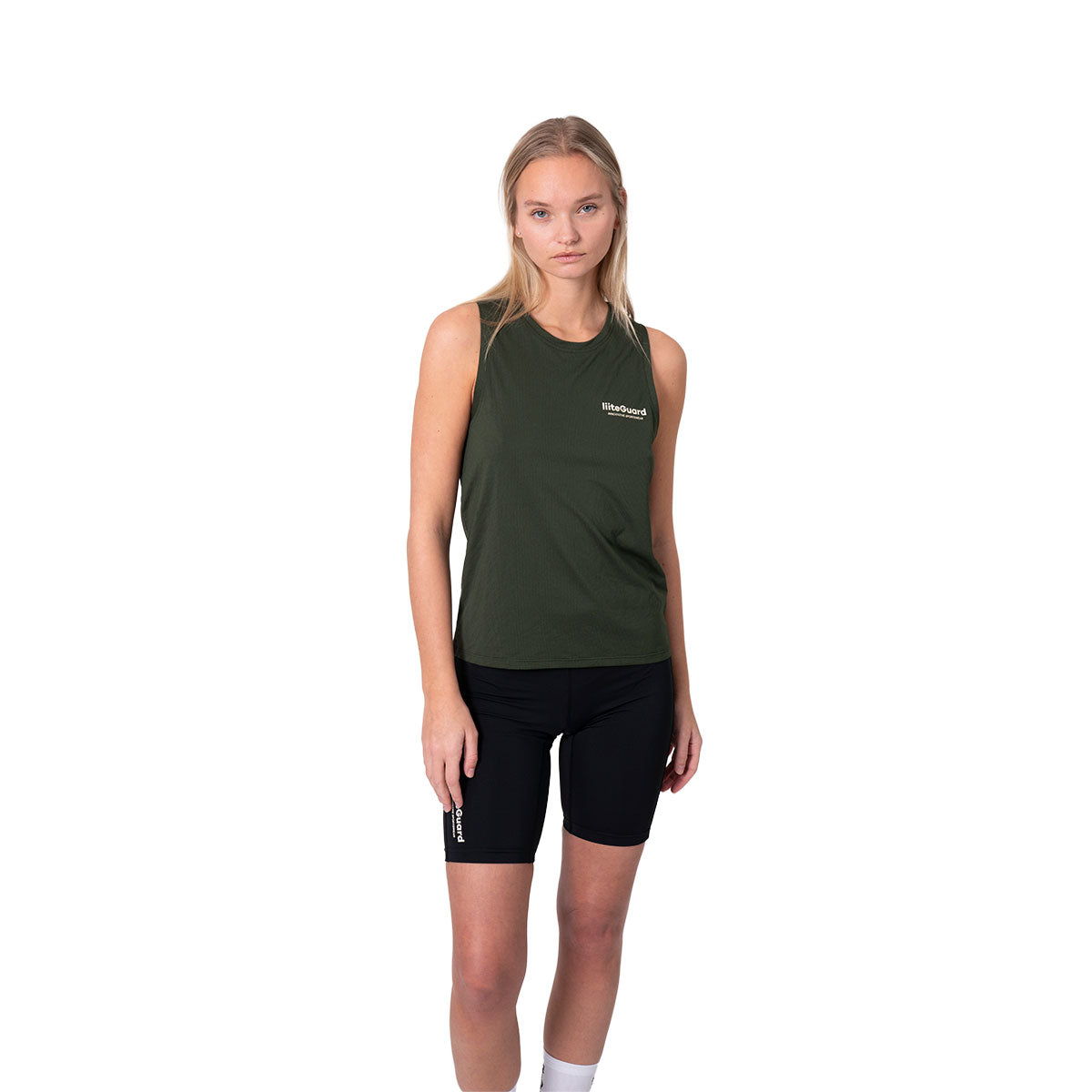 Grøn Liiteguard Ground-Tech singlet til damer