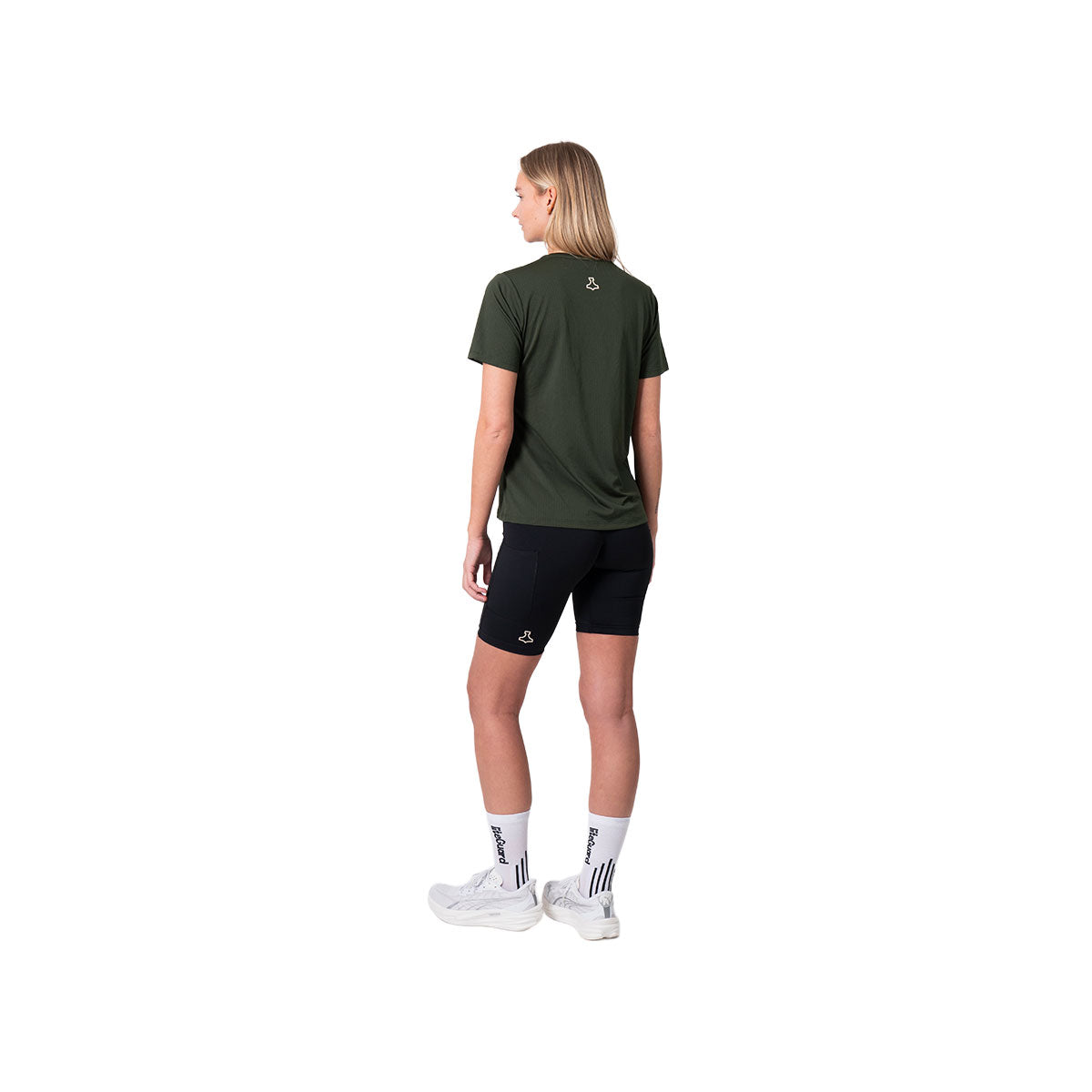 Grøn Liiteguard Ground-Tech T-shirt til damer set bagfra