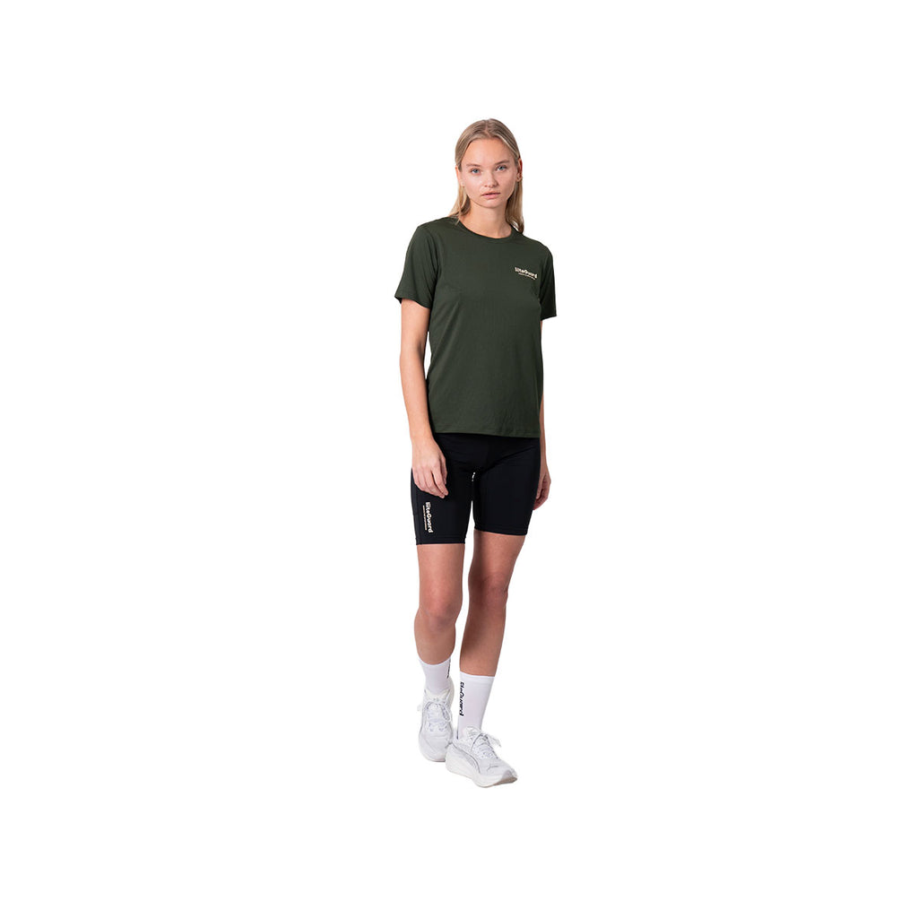 Grøn Liiteguard Ground-Tech T-shirt til damer med kortærmer