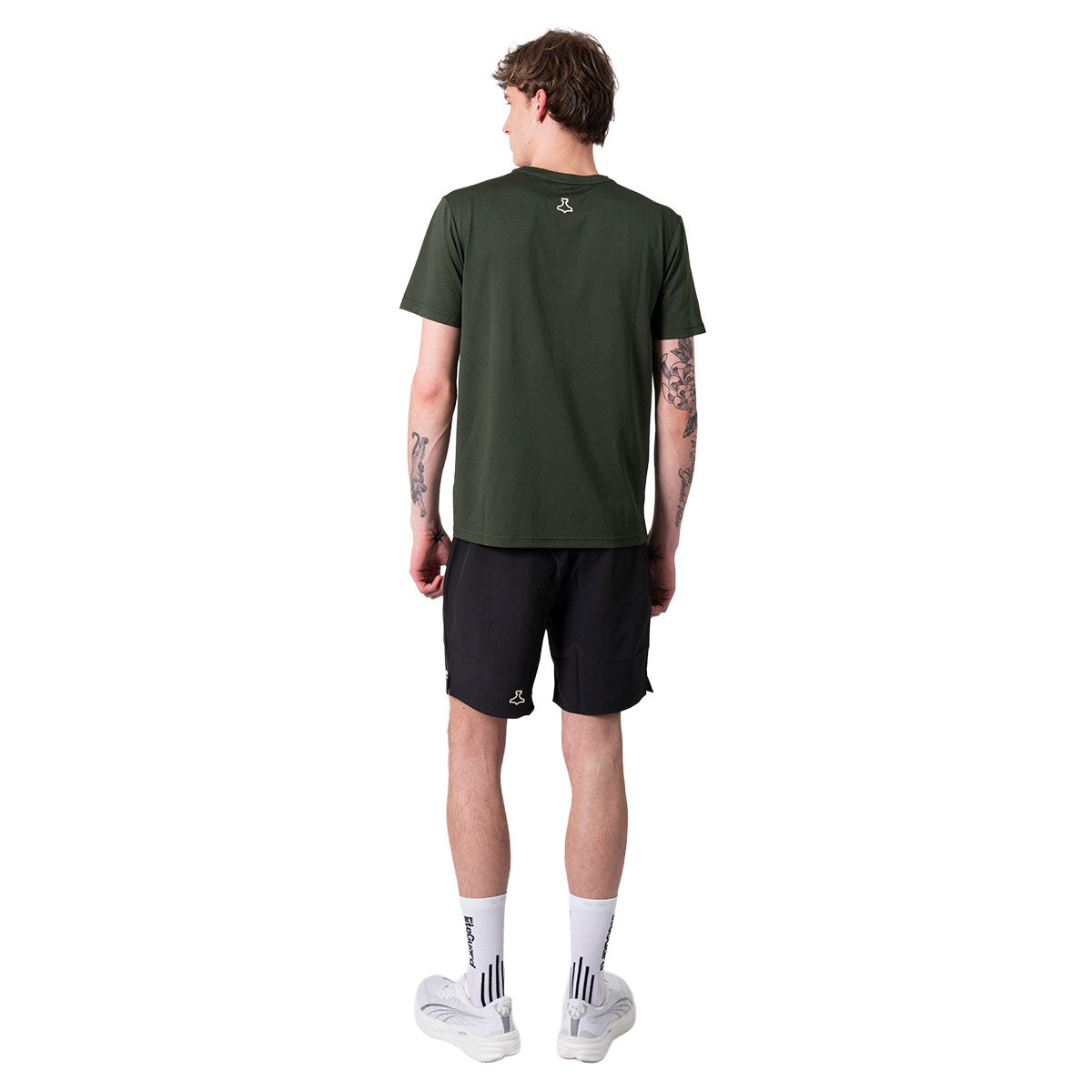 Mørkegrøn Liiteguard Ground-Tech T-shirt til mænd med kort ærme