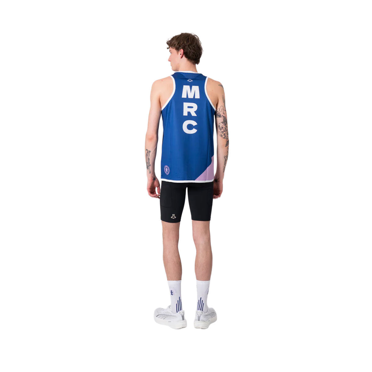 Blå LiiteGuard Mikkeller singlet til herrer med logo