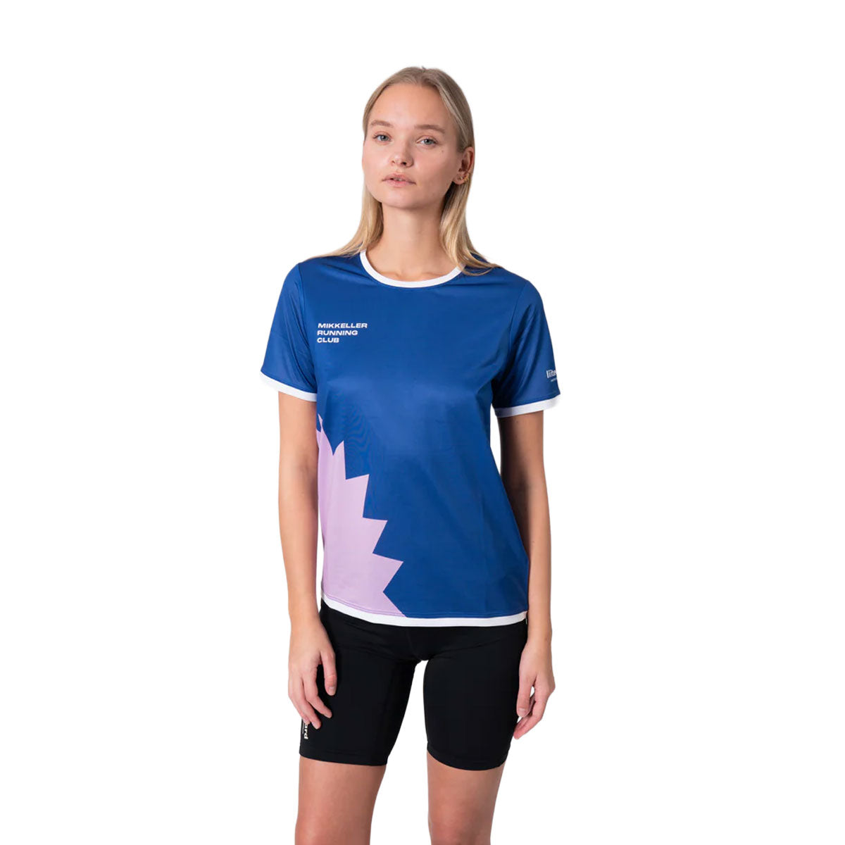 Mikkeller T-shirt Dame i blå med grafisk design