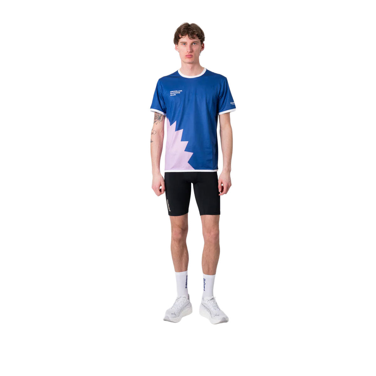Blå LiiteGuard Mikkeller T-shirt til mænd med grafisk design