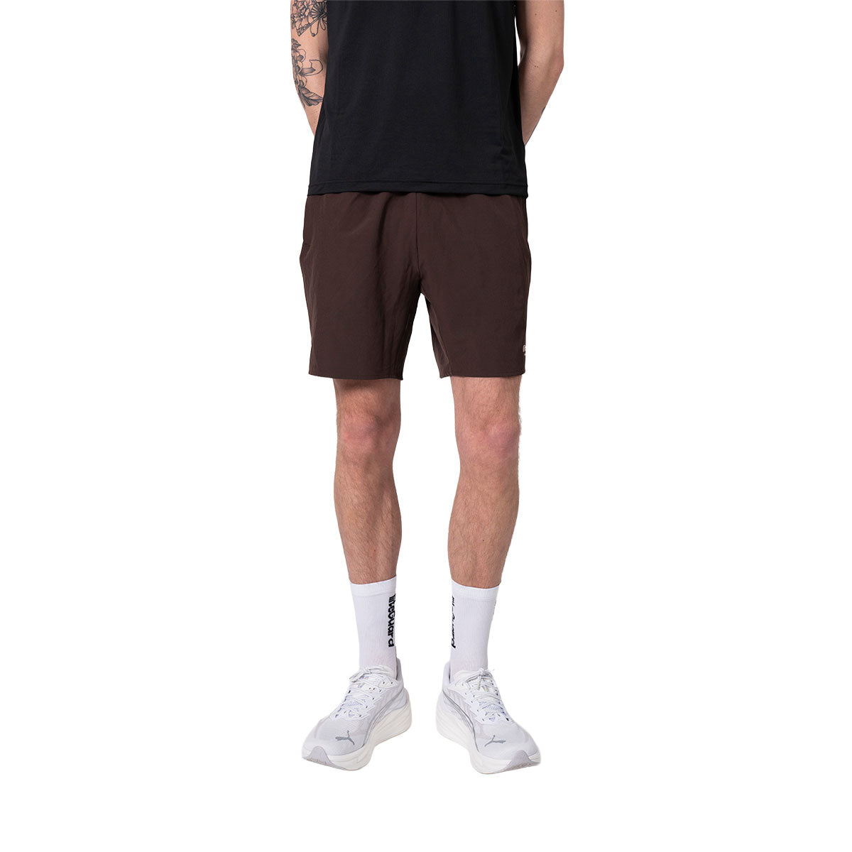 Mørkebrune Liiteguard Re-Liite shorts til mænd