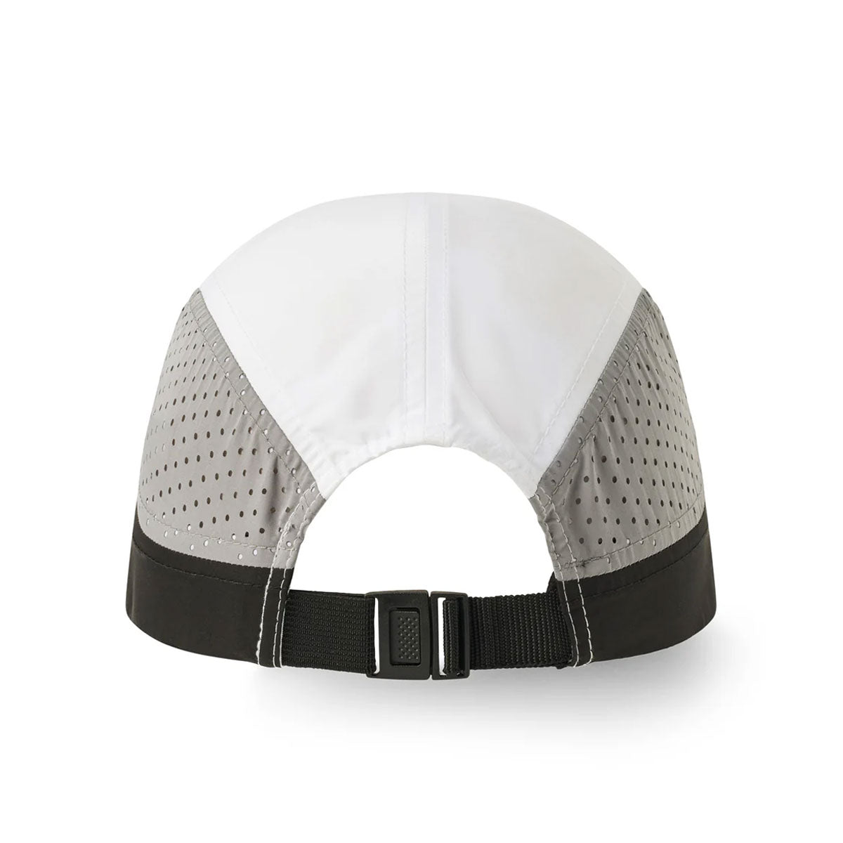 Trail running cap med perforerede sider og justerbar rem