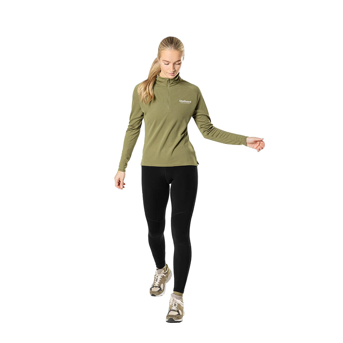 Liiteguard Ground-Tech 1/4 Zip Shirt Dame