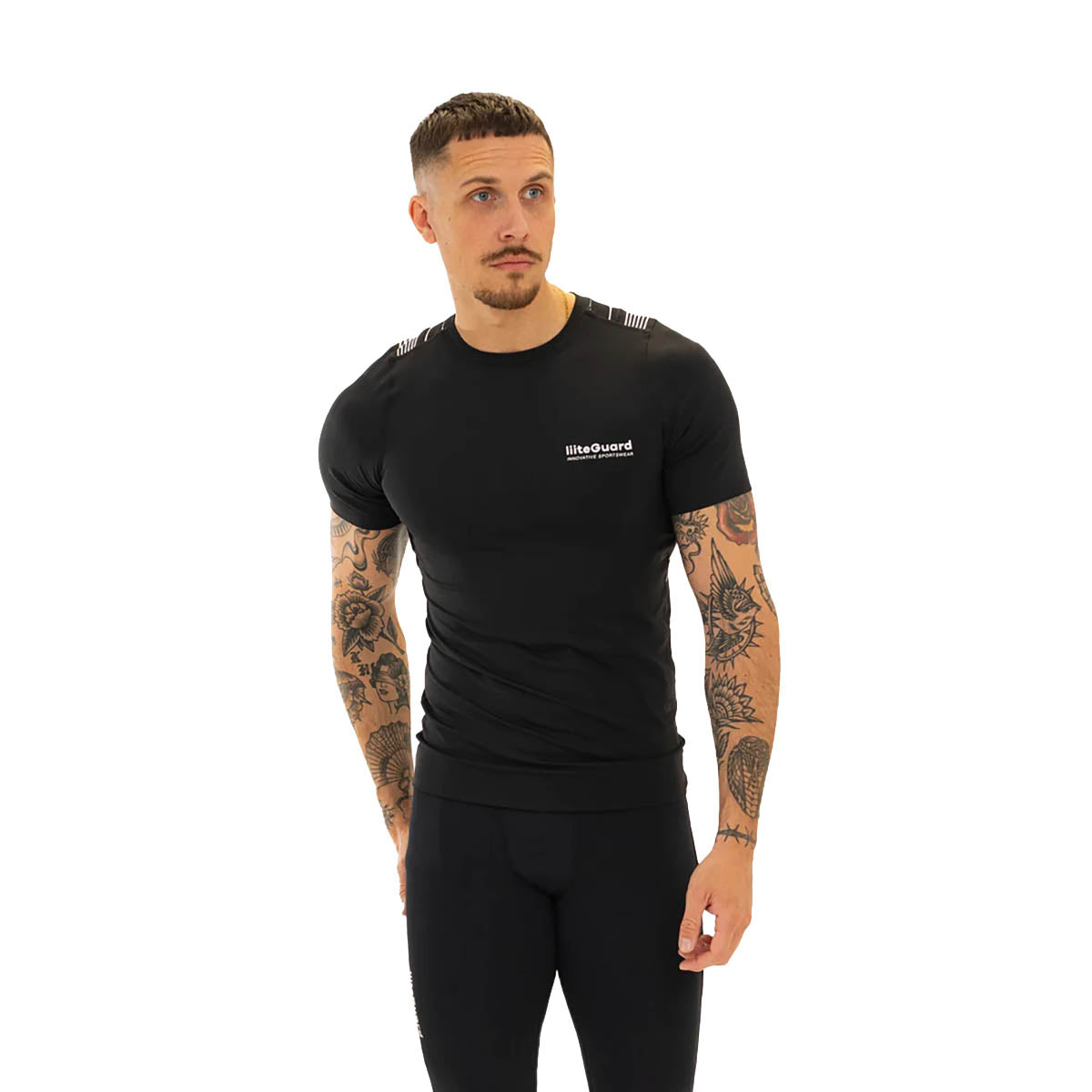 Liiteguard Spine-Tech Baselayer SS Herre