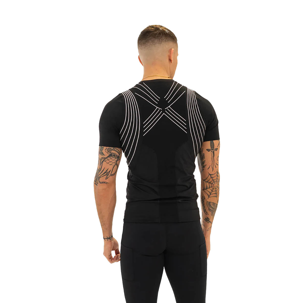 Liiteguard Spine-Tech Baselayer SS Herre