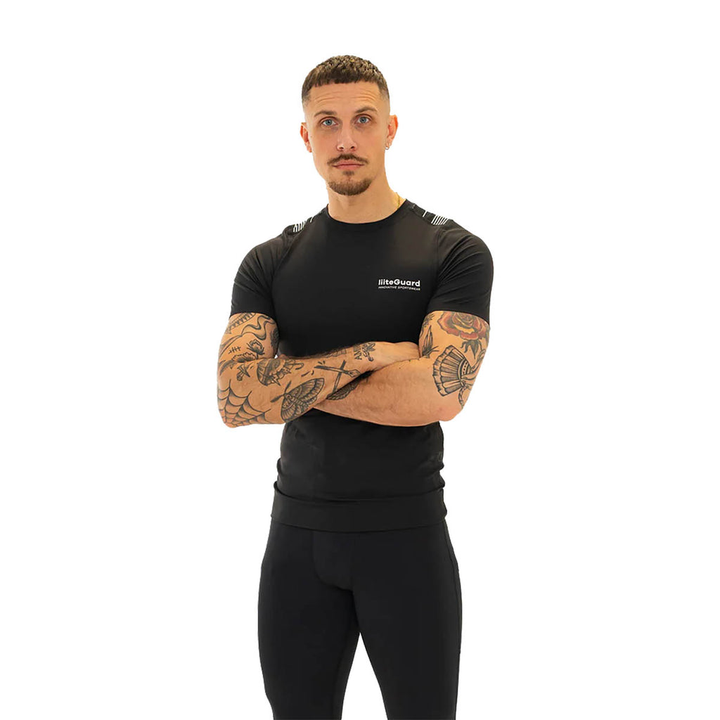 Liiteguard Spine-Tech Baselayer SS Herre