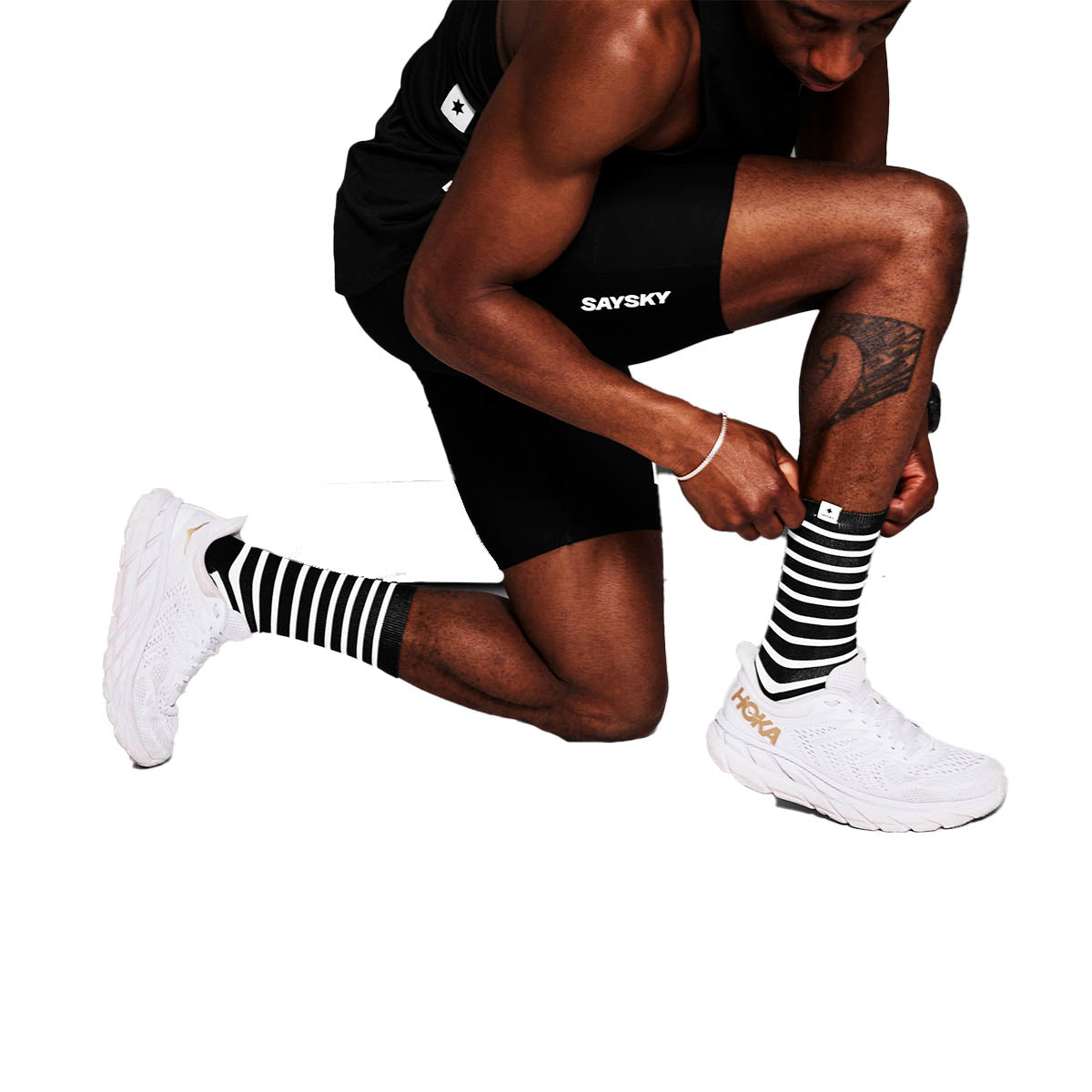 Saysky Stripe High Combat Socks