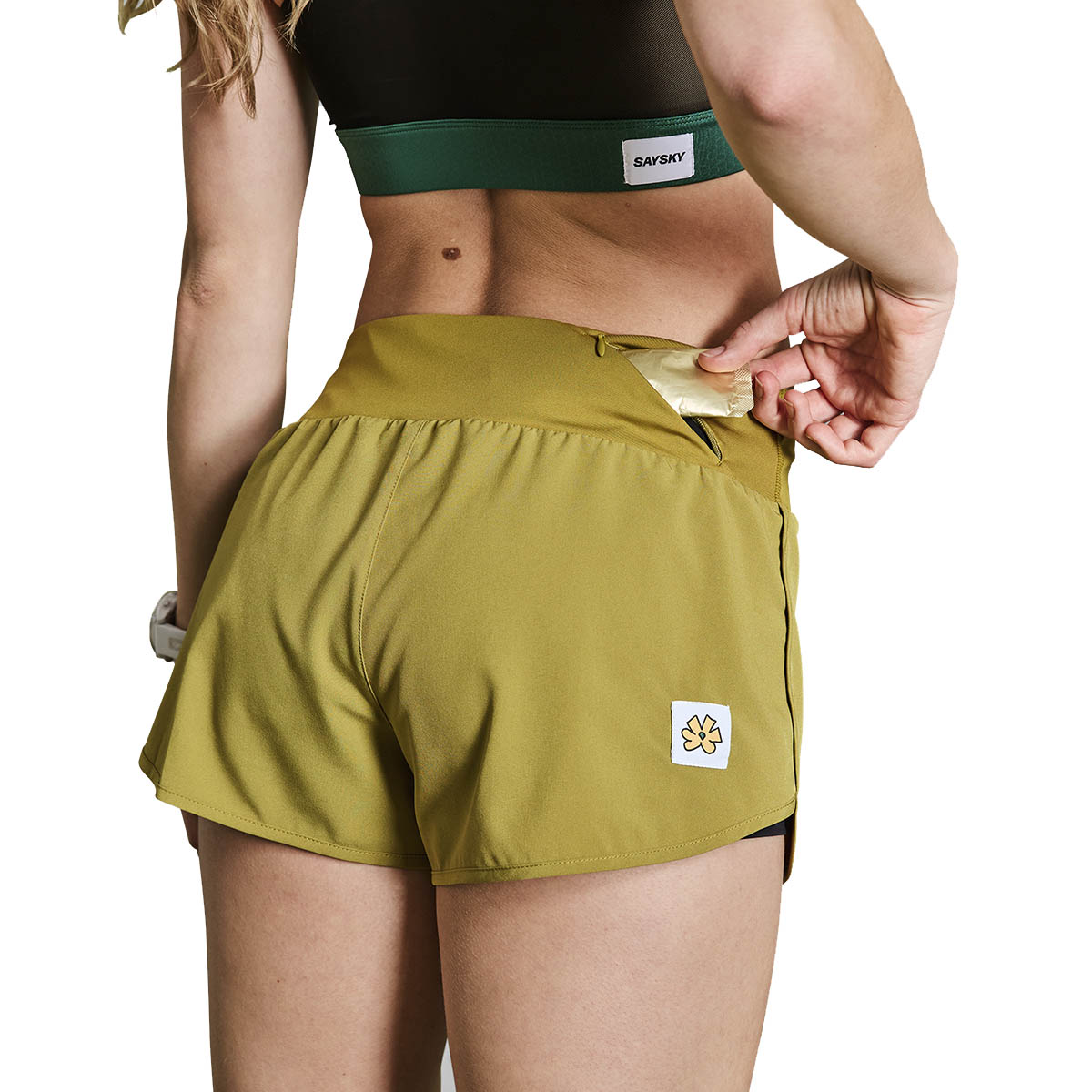 Saysky Flower Pace Shorts 3" Dame