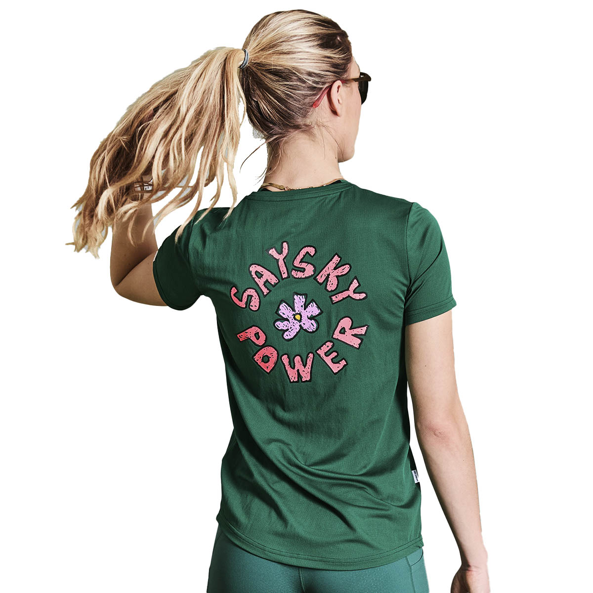 Saysky Flower Combat T-shirt Dame