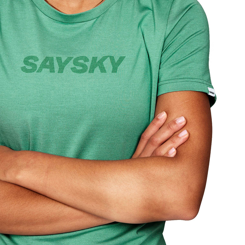 Saysky Logo Pace T-shirt Dame