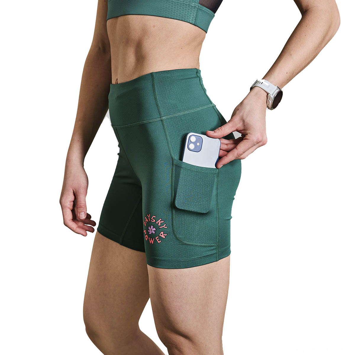 Saysky Flower Combat+ Short Tights 7" Dame