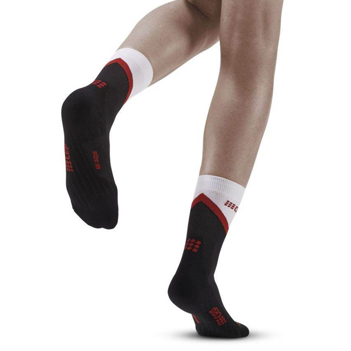 CEP Chevron Socks, Mid Cut, women